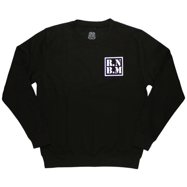 RNBM SUGAR SKULL BLACK SWEATSHIRT