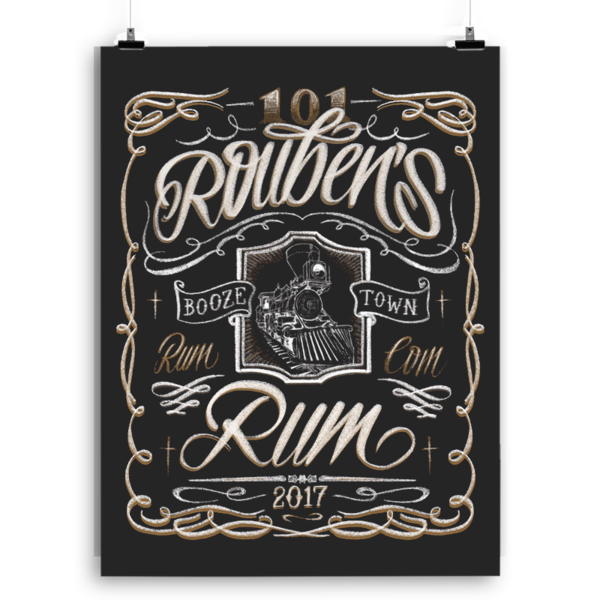 ROUBEN'S RUM POSTER